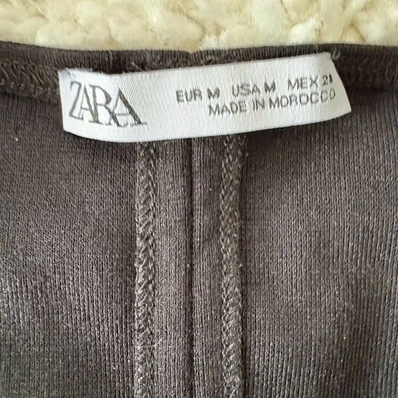 Zara Black Midi Dress size m - Picture 3 of 3